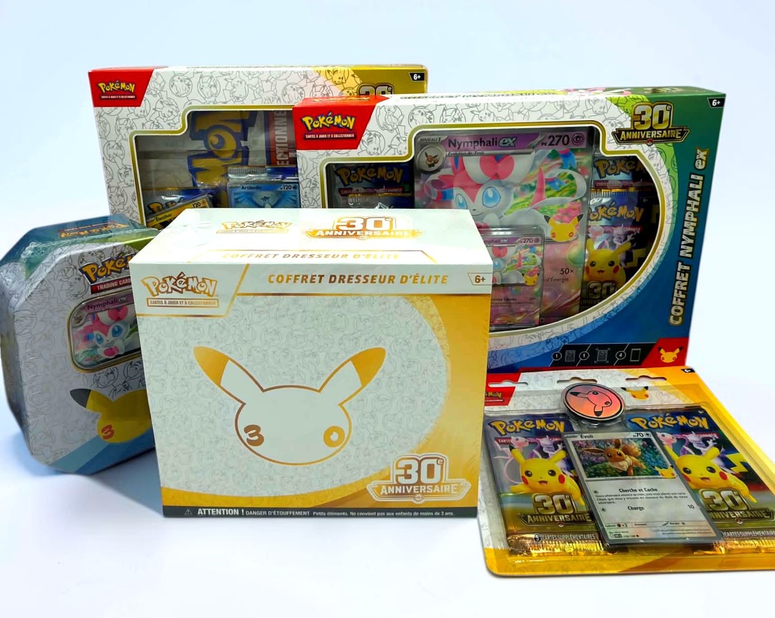 Les 30ans Pokemon sont disponibles ! [tirage au sort effectué]